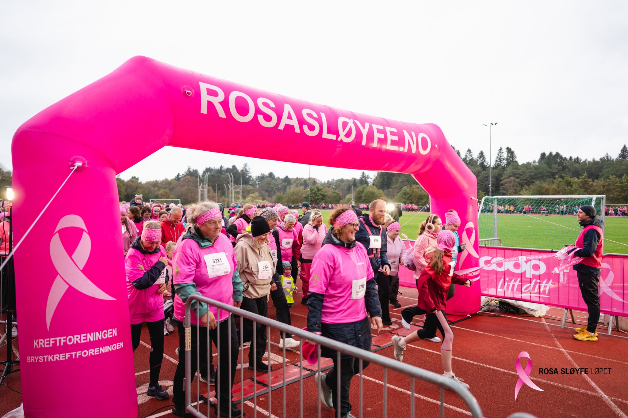 Rosa sløyfe-løpet Haugesund